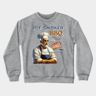 Pit-Smoked BBQ Life Crewneck Sweatshirt